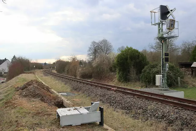 Neues Signal am Ortsrand von Rosbach