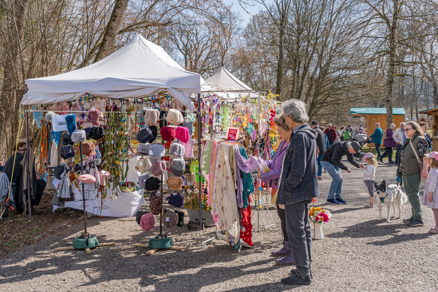 Ostermarkt 2025 im Aichacher Sisi-Schloss in Unterwittelsbach | Foto: FSeventfoto