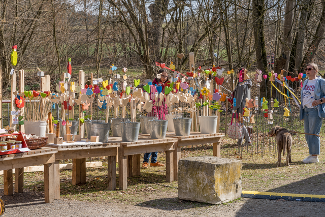 Ostermarkt 2025 im Aichacher Sisi-Schloss in Unterwittelsbach | Foto: FSeventfoto