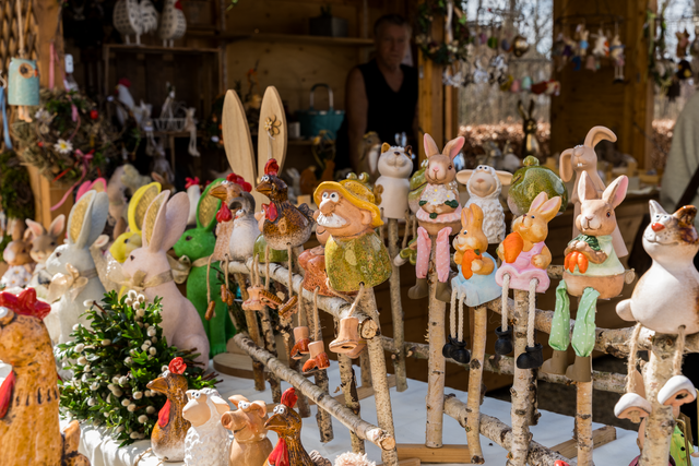 Ostermarkt 2025 im Aichacher Sisi-Schloss in Unterwittelsbach | Foto: FSeventfoto
