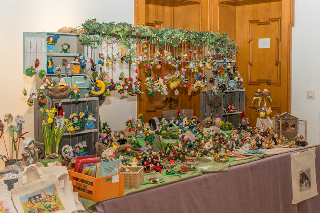 Ostermarkt 2025 im Aichacher Sisi-Schloss in Unterwittelsbach | Foto: FSeventfoto