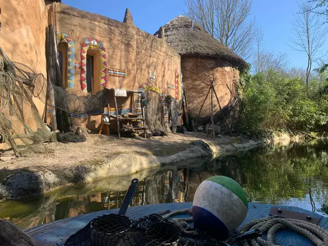 Am Sambesi Kral vorbei