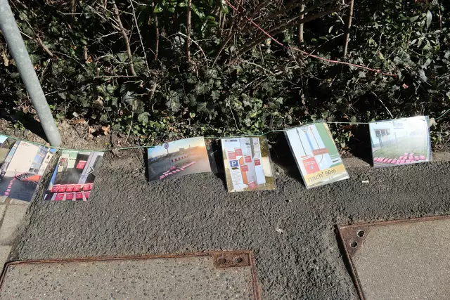 Fotos an der Ecke Busbahnhof / Schillerstraße am 19.3.2025