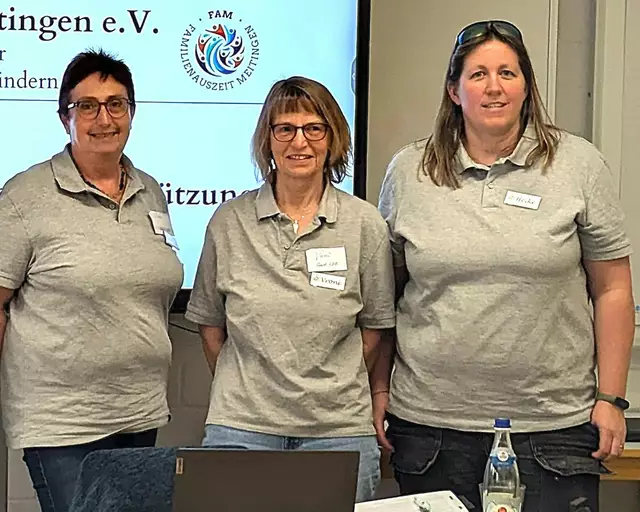 Zu einem Austauschtreffen mit dem Schwerpunkt Diskriminierung laden die Vorsitzenden des Vereins  FamilienAuszeit Meitingen, Heike Rabas, Veronika Rabas und Sylvia Ehle in die evangelische Kirche Meitingen ein. | Foto: Peter Heider