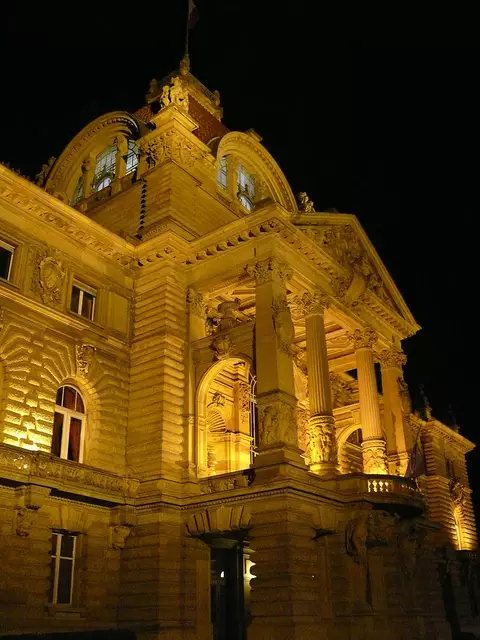 Der ehemalige Palast des deutschen Kaisers in Straßburg 