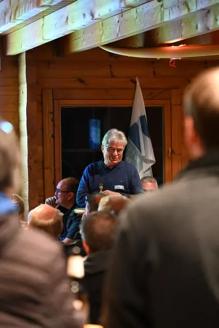 Hans-Jürgen Herzberg berichtet über die Instandhaltung und Arbeitseinsätze