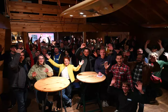 So sieht das dann aus!