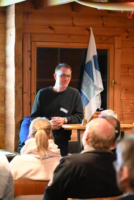 Torsten Kunert berichtet über das Mitgliedswesen, die Zahl der Mitglieder liegt weiterhin bei knapp 300
