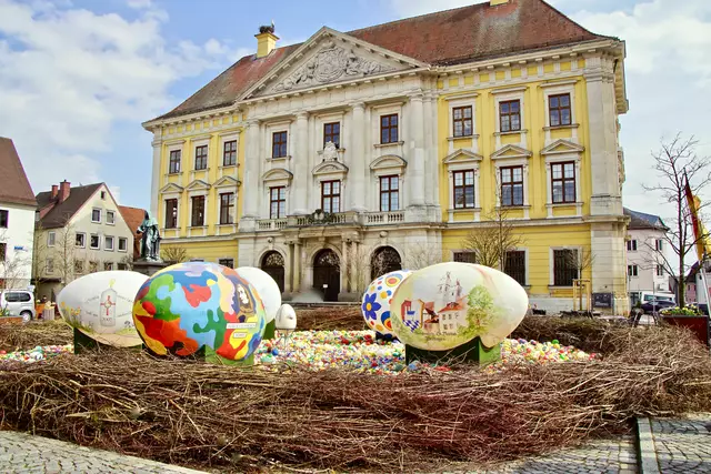 Weltgrößtes Osternest in Lauingen (Donau) | Foto: Erwin Freudling