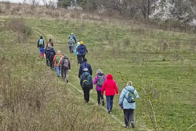 hier gehts hinauf zum Kammweg