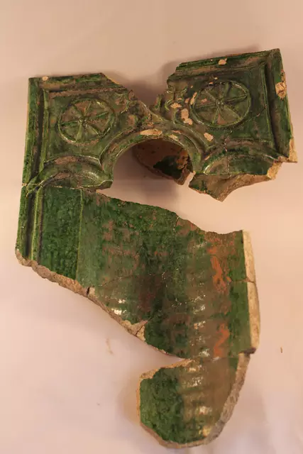 Ofenkachel Typ Tannenberg von Burg Hatzfeld