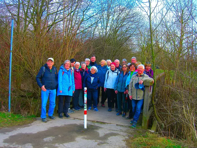 Gruppenbild am Ende der Wanderungen