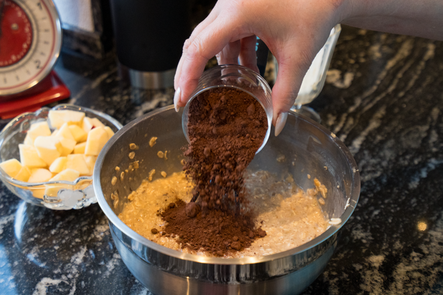 Sabinas Kochstudio 2025 - Apfel-Bananen-Kuchen | Foto: FSeventfoto