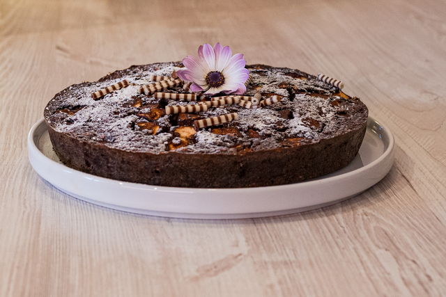 Sabinas Kochstudio 2025 - Apfel-Bananen-Kuchen | Foto: FSeventfoto