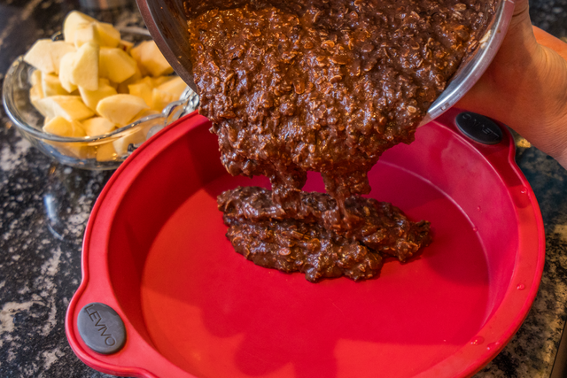 Sabinas Kochstudio 2025 - Apfel-Bananen-Kuchen | Foto: FSeventfoto