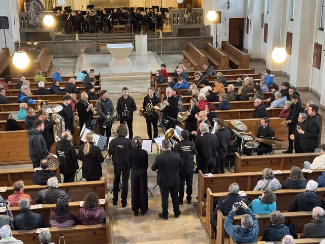 Das Blechbläserensemble der Stadtkapelle Neusäß | Foto: Stadtkapelle Neusäß e.V.
