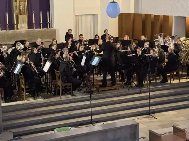 Stadtkapelle Neusäß beim Kirchenkonzert in St. Ägidius | Foto: Stadtkapelle Neusäß e.V.