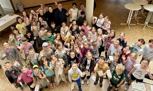 Kinder auf dem Hoffnungsweg