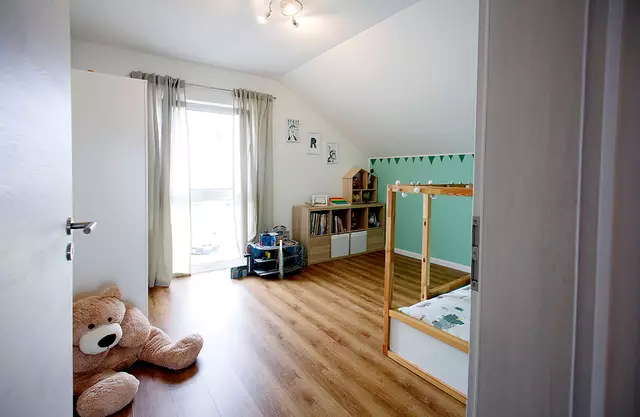 Ein großes Kinderzimmer bei kleinem Budget.

 | Foto: Foto: djd-k/Danwood