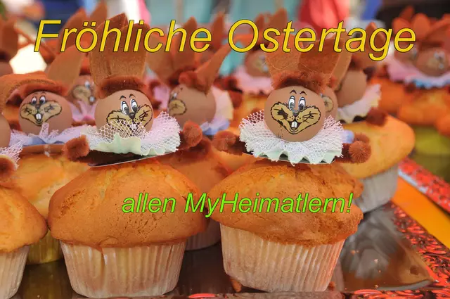 Schöne Ostern und viele Leckereien zu den Festtagen.