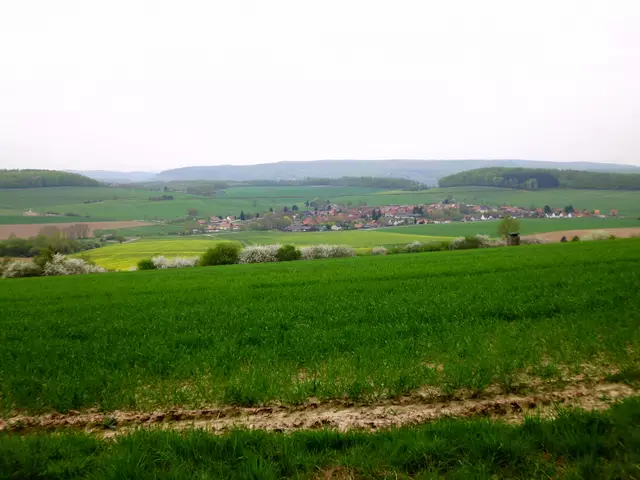 Blick in das Leinetal