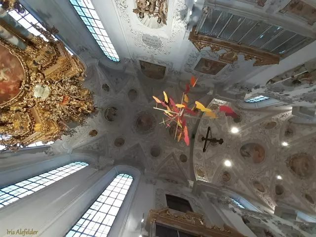 Die Kirchendecke | Foto: Iris Alefelder