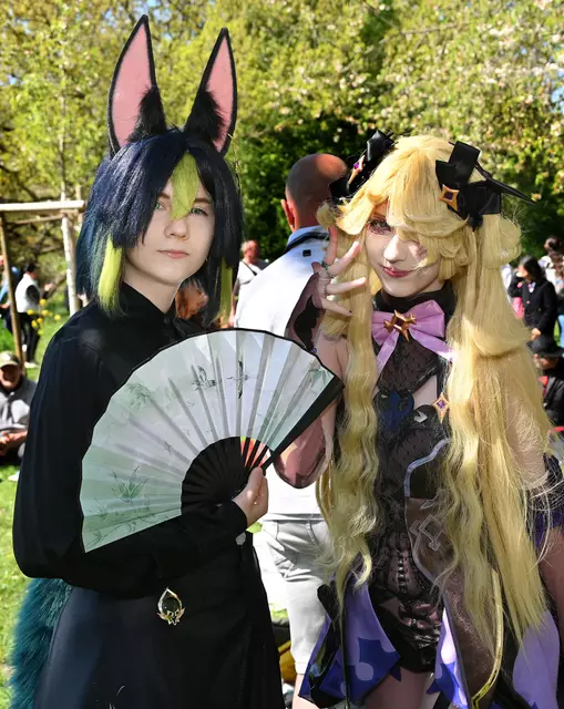 Tolle Kostüme: Hannovers Cosplayer beim Kirschblütenfest