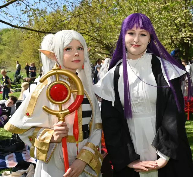 Tolle Kostüme: Hannovers Cosplayer beim Kirschblütenfest