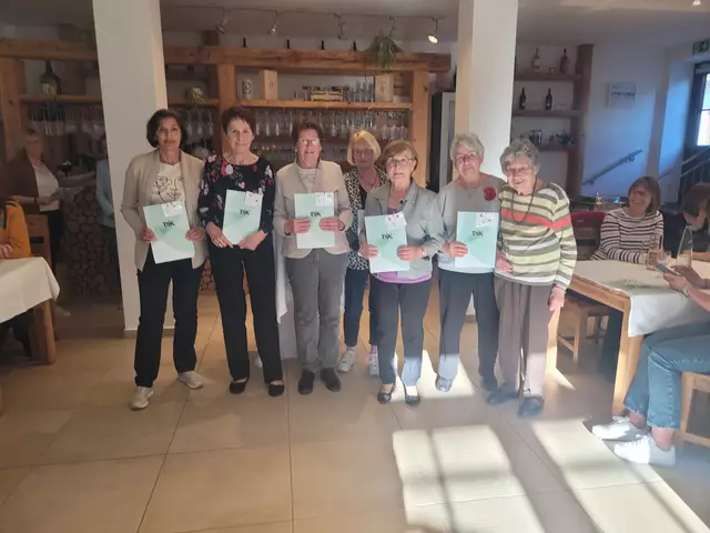 35 Jahre Mitgliedschaft bei der DJK Friedberg