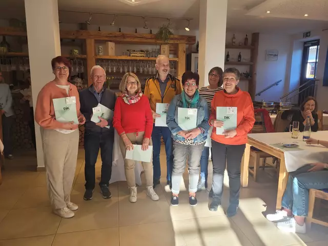 45 Jahre Mitgliedschaft bei der DJK Friedberg