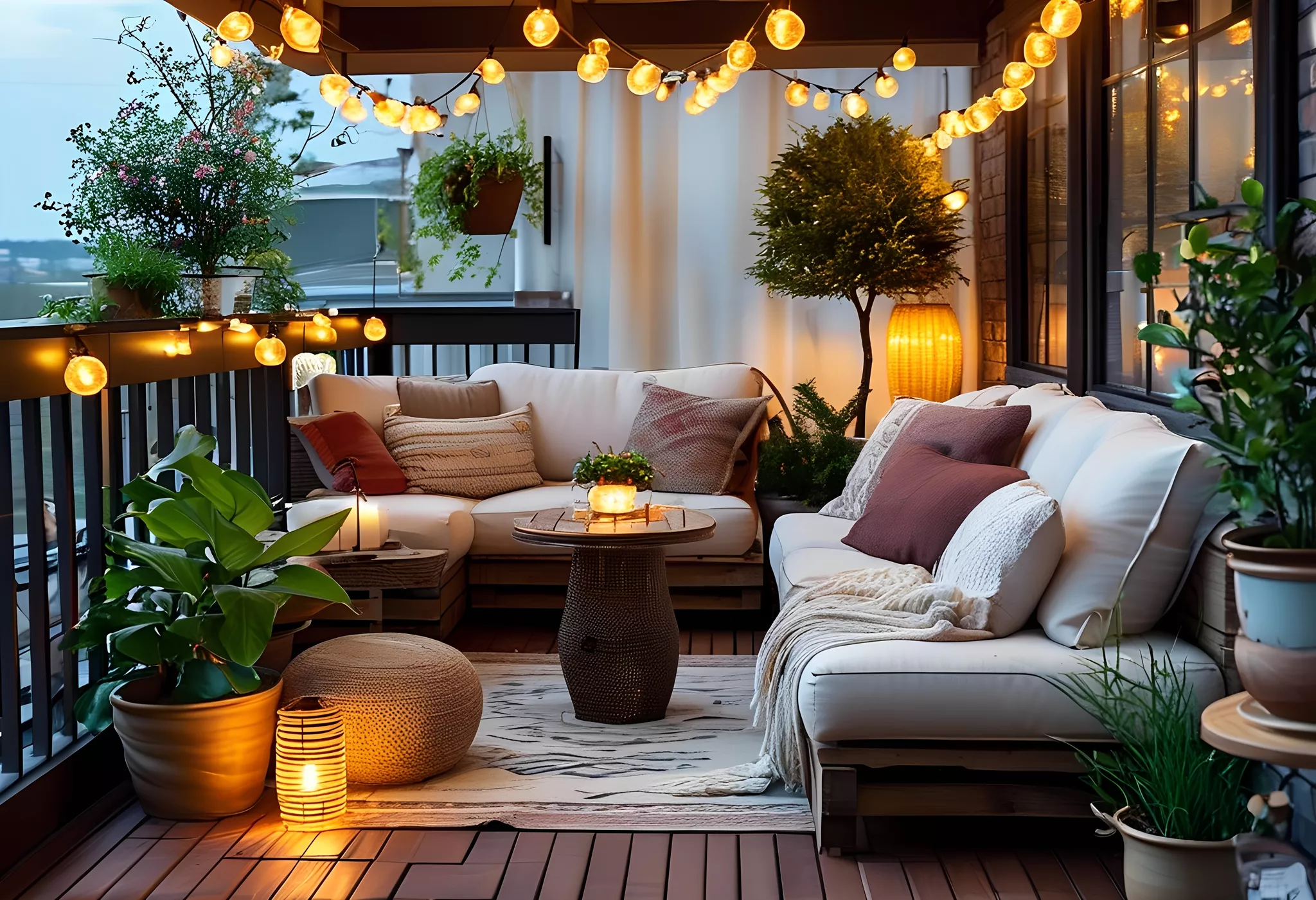 Kleine Terrasse gestalten: So wird Ihr Außenbereich zum Wohlfühlort ...