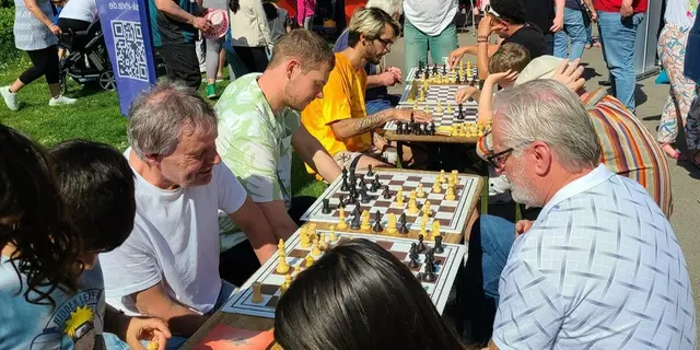 Schachclub – bietet seit vielen Jahren Schach für alle beim Maifest an | Foto: DGB Lehrte