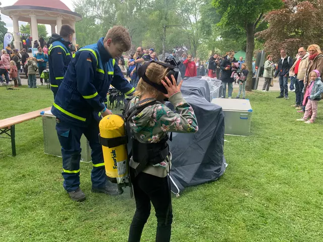 Wie jedes Jahr hat der THW auch viele Aktionen für die Kinder