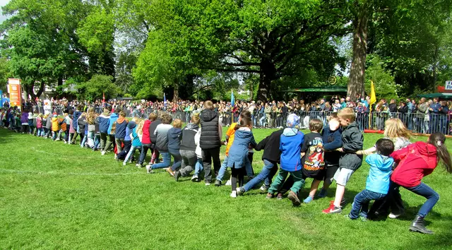 Unser Höhepunkt war das Kindertauziehen 🤗