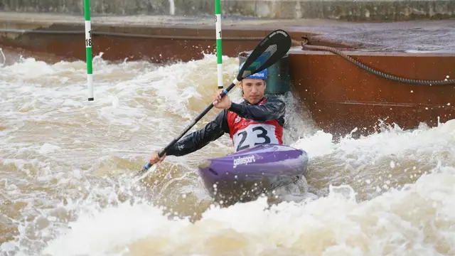 Kalle Neumann in der DKV U 18 Nationalmannschaft im Jahr 2025 / Kanu Schwaben | Foto: alle Michael Neumann und 1 Foto Marianne Stenglein