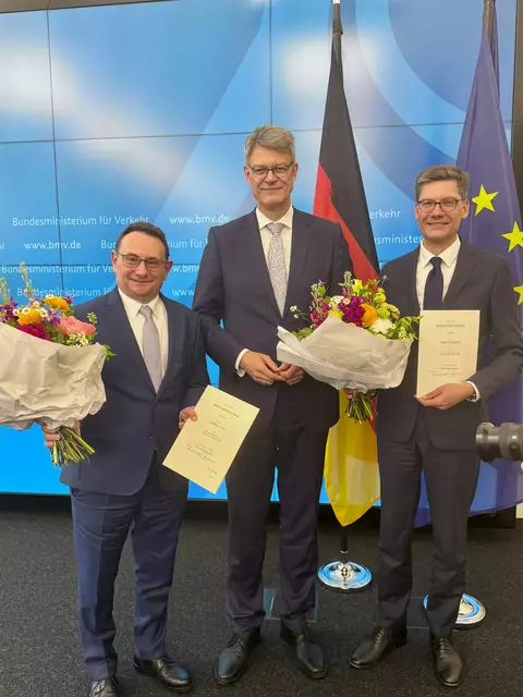 v.l.: Ulrich Lange, Patrick Schnieder, Christian Hirte | Foto: Ulrich Lange MdB
