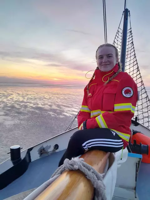 Platz 16 - Unfreiwillig auf der Sandbank - Warten auf die Flut (21 Stimmen) | Foto: DLRG Ortsgruppe Gedern e.V.