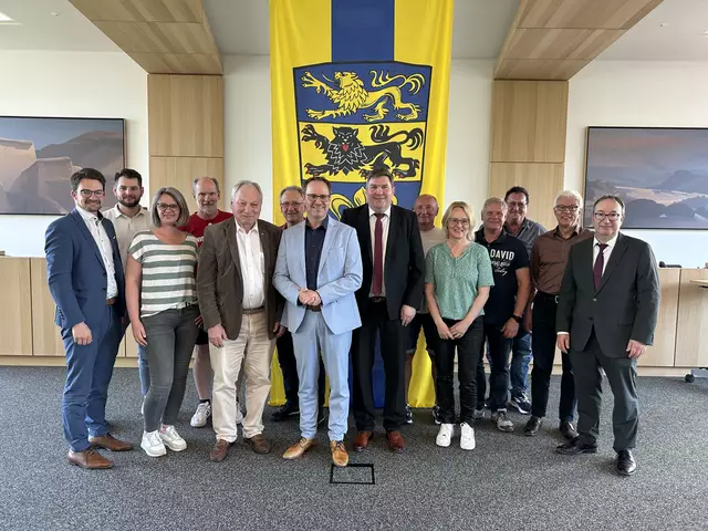 Zahlreiche Anregungen und Impulse zum neuen Landessportgesetz wurden beim Treffen im Landratsamt Dillingen ausgetauscht. | Foto: Landratsamt Dillingen a.d.Donau