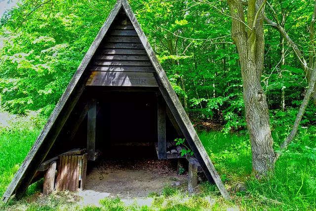 Schutzhütte an Bormanns Wiese