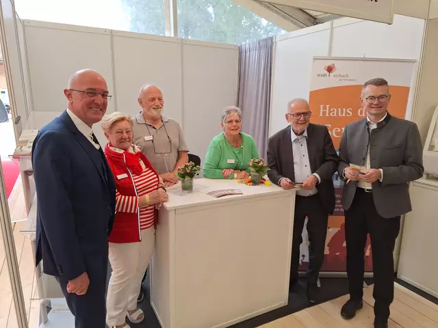 Am Stand des Seniorenbeirates