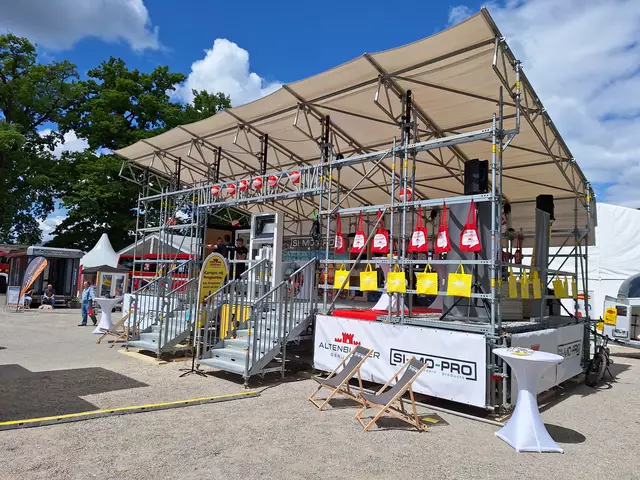 Gemeinsamer Stand von SI – MO – PRO und Gerüstbau Altenburger