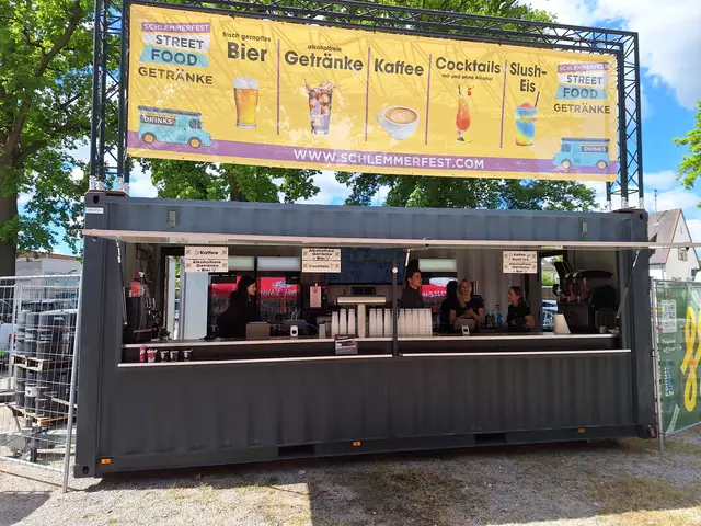 Hier gab es viele Getränke