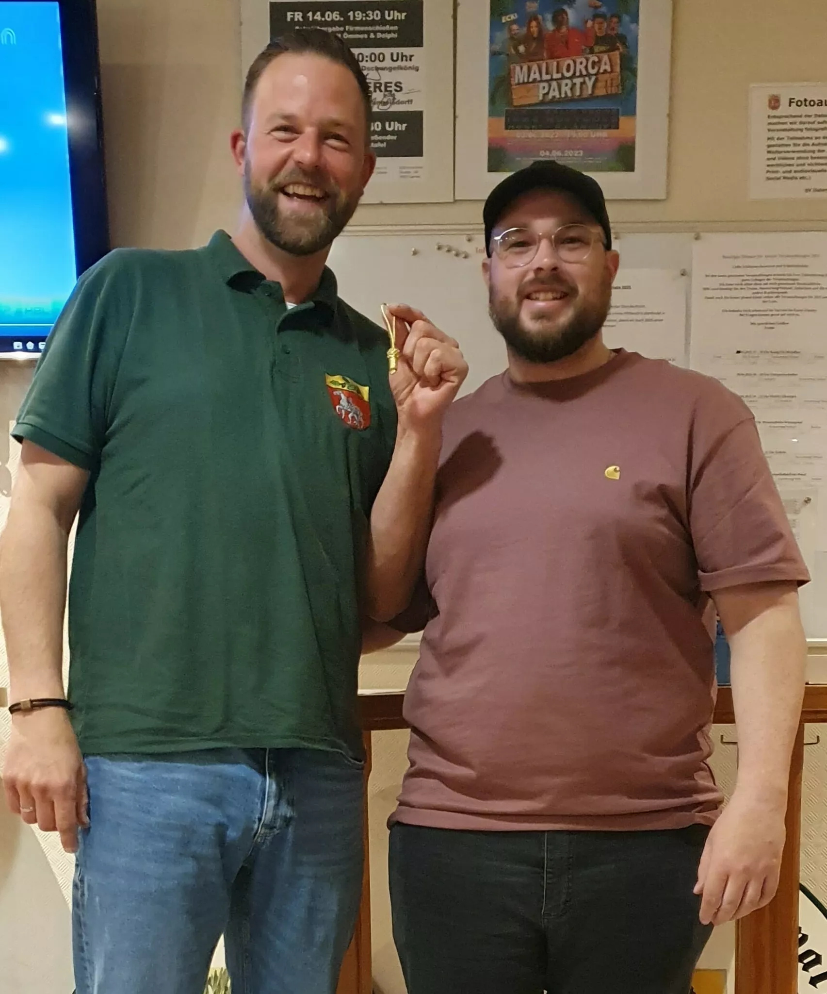 SV Osterwald Unterende: Fabian Feise gewinnt die Maikordel ! - Garbsen