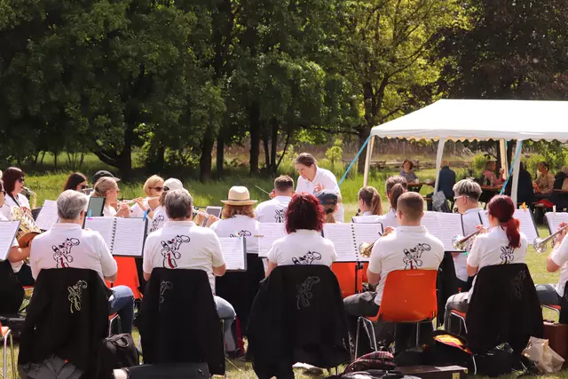 Auch die Gersthofer Blasharmoniker geben am Nachmittag bei Gersthofen läuft! ein Konzert. | Foto: L. Dziedataja
