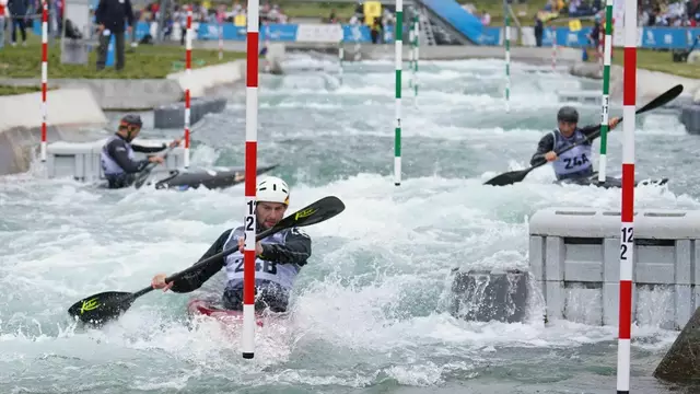 Kajak-Herren holen EM-Titel im Team-Wettbewerb Glückwunsch für Hannes Aigner-Stefan Hengst und Noah Hegge! | Foto: DKV Uta Büttner