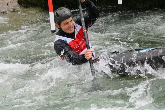 Der Schwabenkanute Noah Hegge bester Deutscher im Kajak Einer Herren | Foto: DKV Uta Büttner + 1 Marianne Stenglein