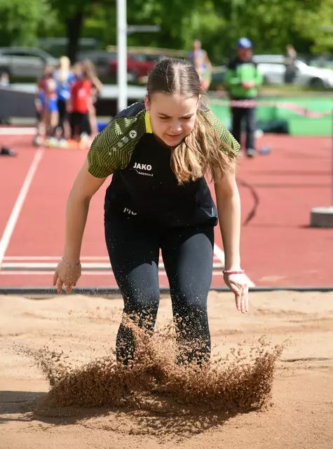 Ciele Teilnehmende bei den jüngeren Jahrgängen. | Foto: Hans Jörg Lauer
