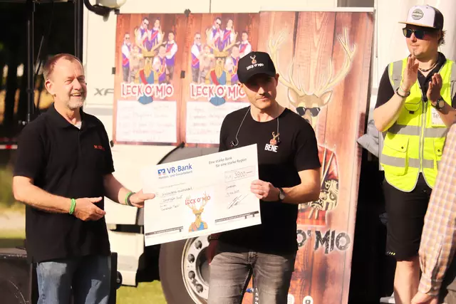 Die Partyband Leckomio spendet ihre Gage für den guten Zweck. | Foto: L. Dziedataja