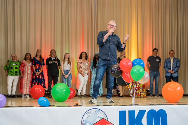 IKM-Festival der Kulturen 2025 - Im Bild "Mering ist bunt"-Leiter Peter Hörmann | Foto: FSeventfoto