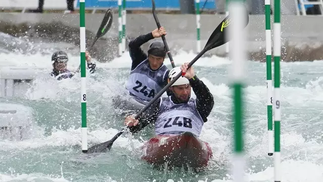 Kajak-Herren holen EM-Titel im Team-Wettbewerb Glückwunsch für Hannes Aigner-Stefan Hengst und Noah Hegge! | Foto: DKV Uta Büttner
